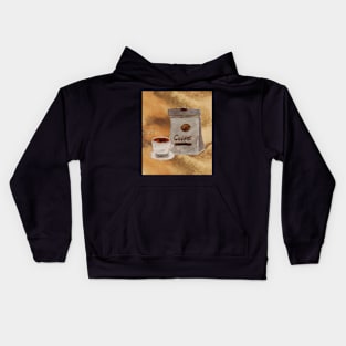 Coffee Paper Kids Hoodie